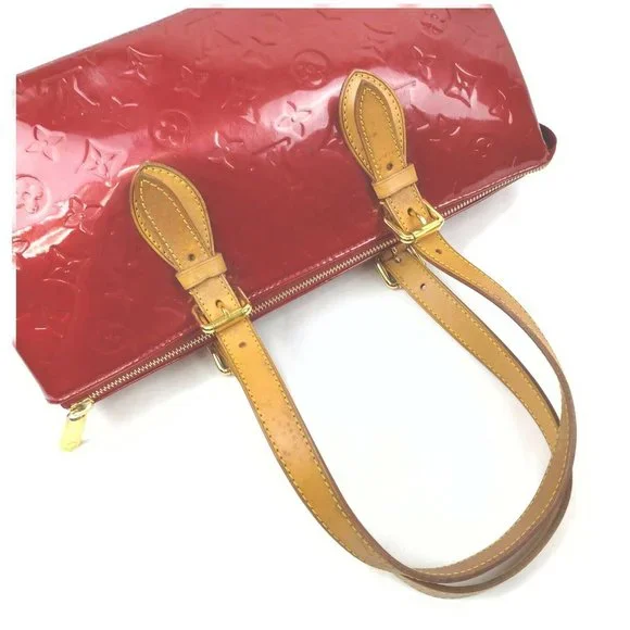 authentic Louis Vuitton Tote Bag Rosewood  REDS - Picture 5 of 16